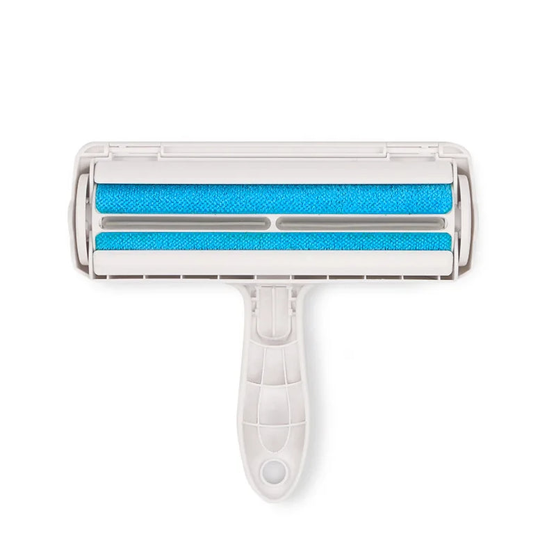Pet Hair Remover Roller with Self-Cleaning Base - Efficient Tool for Dog and Cat Fur Removal from Furniture