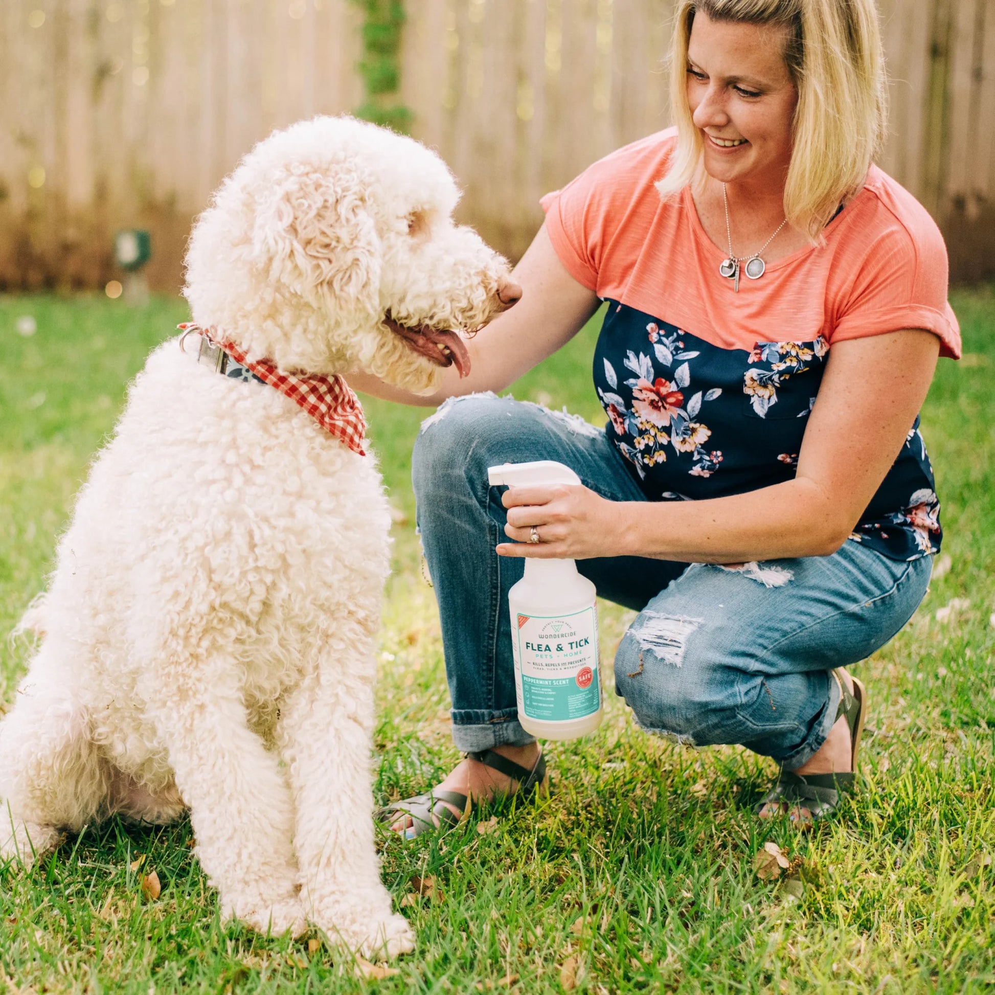 Cedarwood Flea and Tick Repellent Spray for Pets and Home