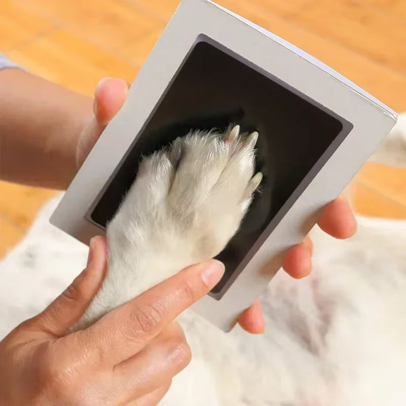 Pet Footprint and Handprint Pad - Safe, Non-Toxic Printing for Dogs and Babies - Pet Accessories and Supplies