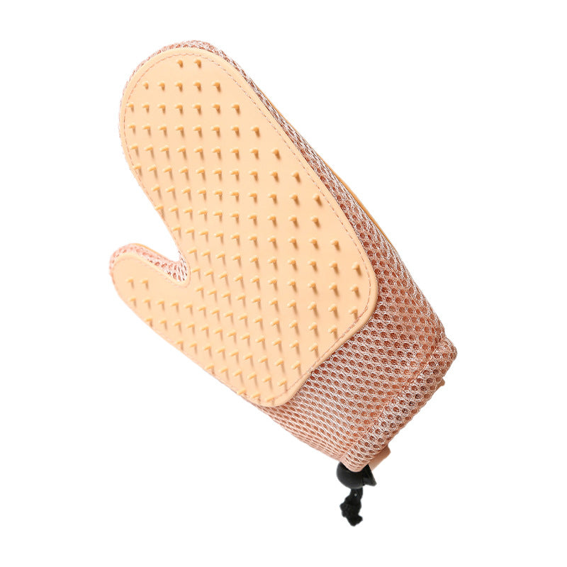 2-In-1 Floating Hair Removal Gloves for Dogs and Cats - Pet Grooming Supplies