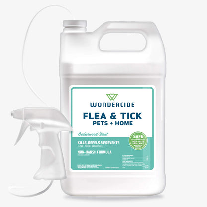 Cedarwood Flea and Tick Repellent Spray for Pets and Home