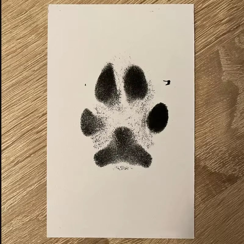 Pet Footprint and Handprint Pad - Safe, Non-Toxic Printing for Dogs and Babies - Pet Accessories and Supplies