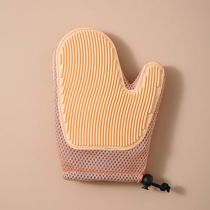2-In-1 Floating Hair Removal Gloves for Dogs and Cats - Pet Grooming Supplies